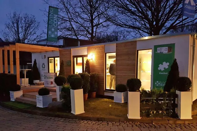 Großes Interesse an LivingCon Modulgebäude Bild: Großes Interesse an LivingCon Modulgebäude