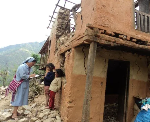 Bild: Nepal – Don Bosco bringt erste Hilfe in abgelegene Dörfer