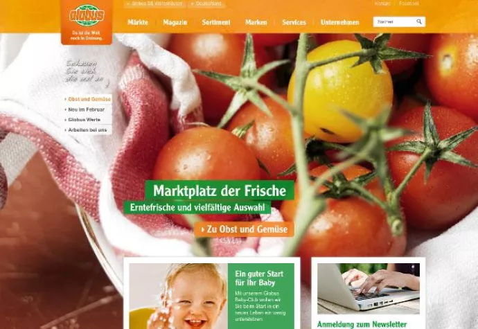 Weitclick entwickelt neuen Online-Auftritt für Globus und Globus Drive Bild: Weitclick entwickelt neuen Online-Auftritt für Globus und Globus Drive