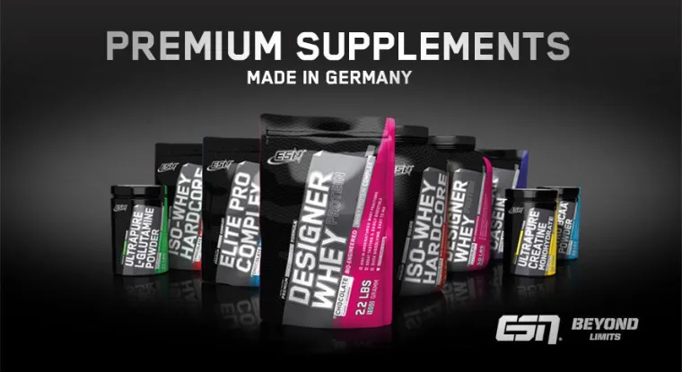 Bild: Ab sofort im Netz: Der Sportnahrungshersteller ESN geht mit eigener Webseite esnsupplements.com online