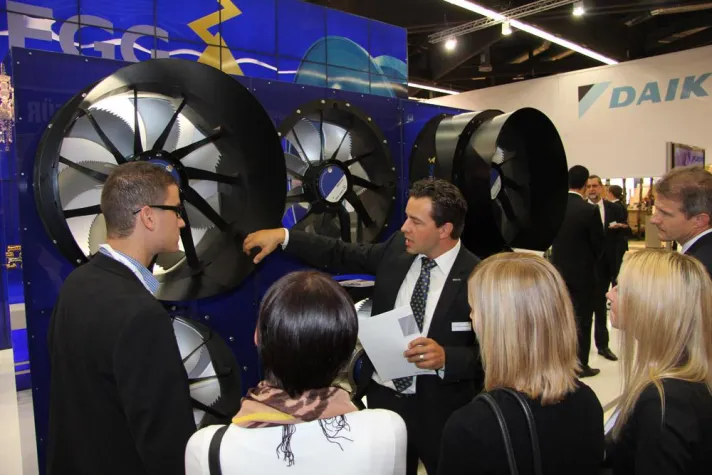 Bild: Ziehl-Abegg unterstreicht die Technologieführerschaft auf der Chillventa in Nürnberg