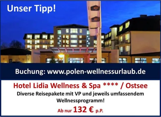 Bild: Wellness an der polnischen Ostsee - Wellnessurlaub voller Entspannung und Verwöhnen zum günstigen Preis