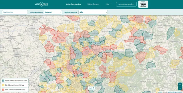 TÜV-Verband unterstützt die Initiative für sichere Straßen auf visionzero.org Bild: TÜV-Verband unterstützt die Initiative für sichere Straßen auf visionzero.org