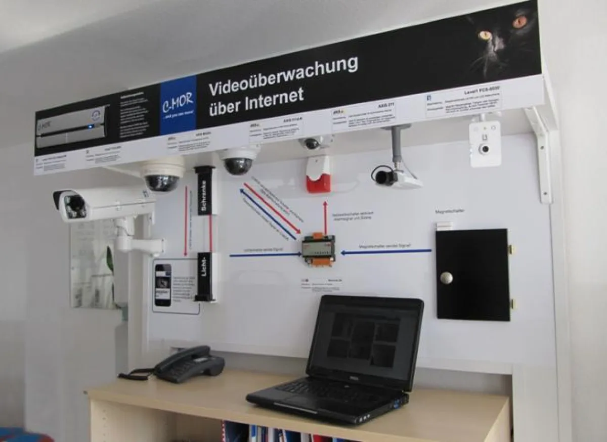 Exponat Videoüberwachung Präventionszentrum