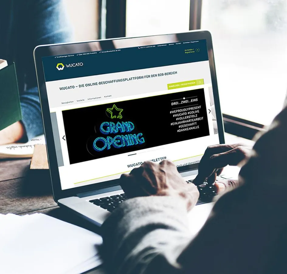 Wucato, die Online-Beschaffungsplattform für den B2B-Bereich