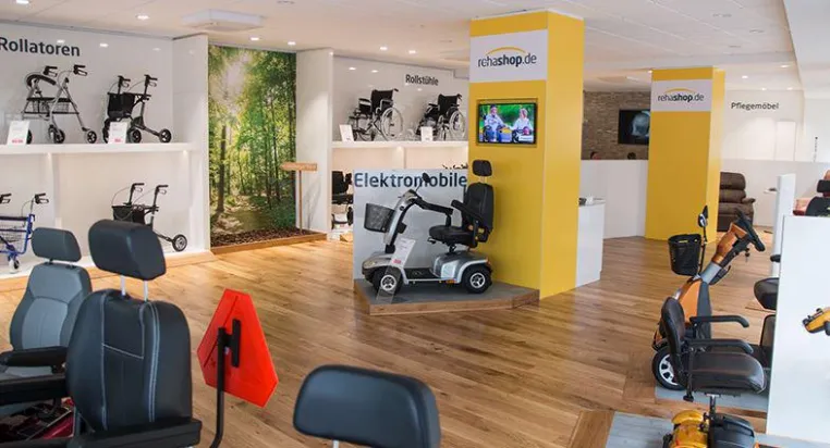 Bild: Alles für die Gesundheit - Rehashop.de Showroom Düsseldorf