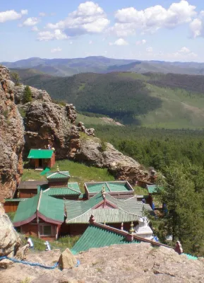 Bild: Mongoleireisen mit den Zielen buddhistischer Orte und der Meditation