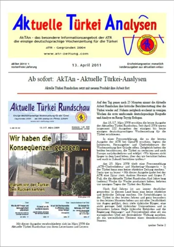 Bild: Türkei: Ab sofort aktuelle Analysen zur Türkei in «AkTAn»
