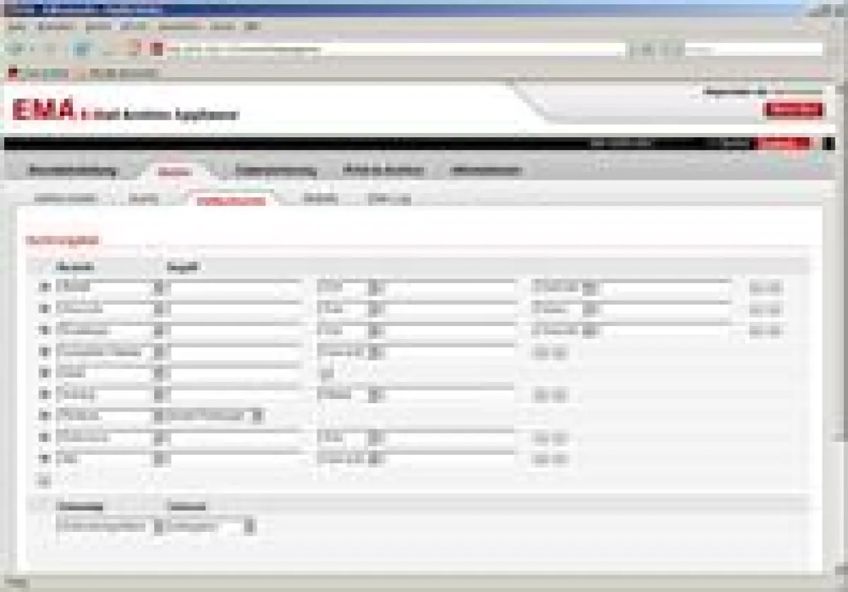 EMA bietet eine Volltextsuche zum komfortablen Finden und Wiederherstellen benötigter Inhalte.