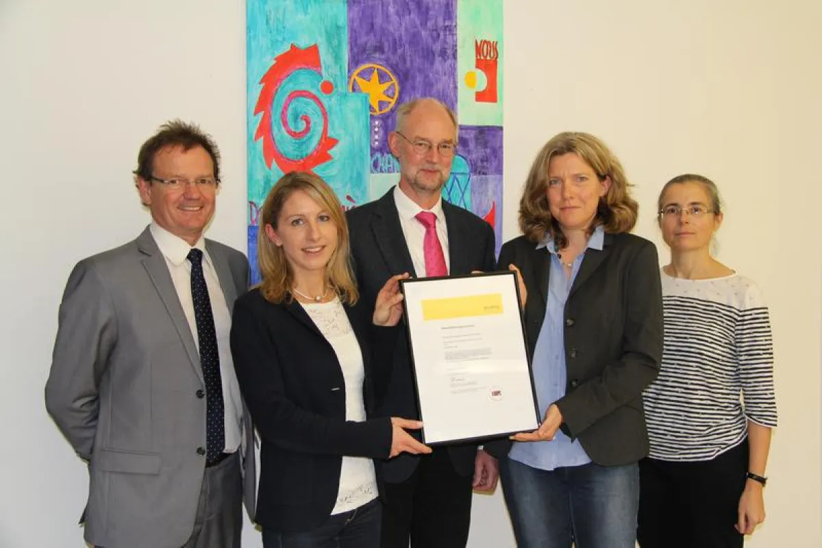 Hochschulleitung HS Trier; verantwortliche Mitarbeiterinnen für die Systemak-kreditierung (Hochschule Trier)