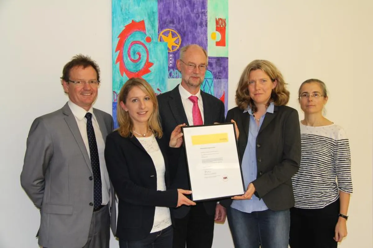 Hochschulleitung HS Trier; verantwortliche Mitarbeiterinnen für die Systemak-kreditierung (Hochschule Trier)