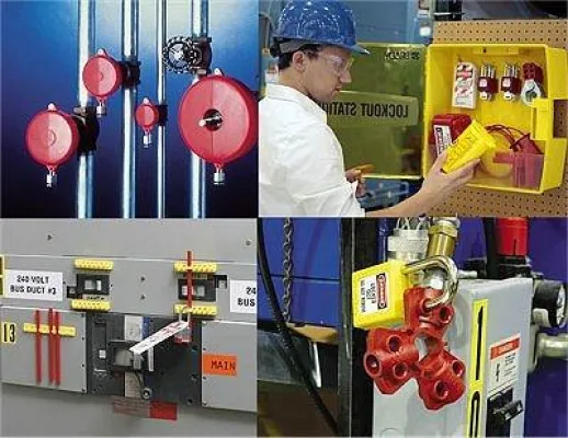 Bild: Lockout Tagout: Verriegelungen, Blockier- und Kennzeichnungs-Systeme für den effektiven Arbeitsschutz
