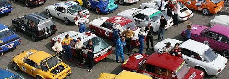 Bild: Roland Asch als GLP-pro Gasstarter bei den Hockenheim Classics