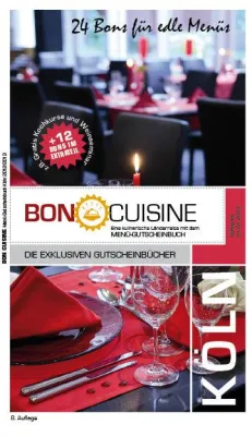Bild: BON CUISINE Menü-Gutscheinbuch Köln 2012/ 2013 mit über 50 % neuen Restaurants