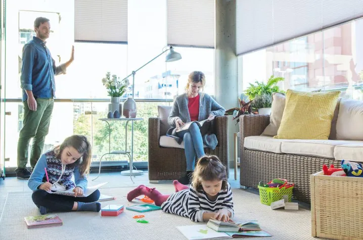 Bild: Mit Lumon-Plissees bereit fur die Sonne