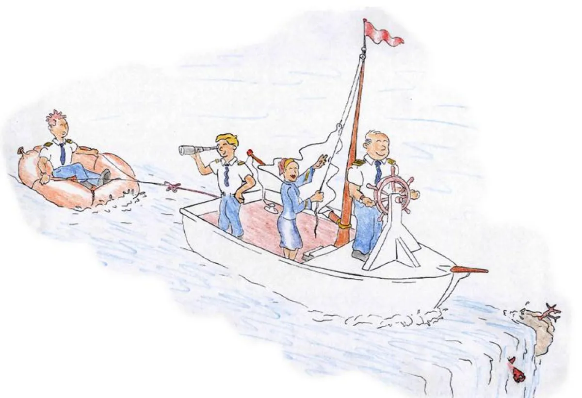 In meiner eigenen Badewanne bin ich Kapitän? :-)