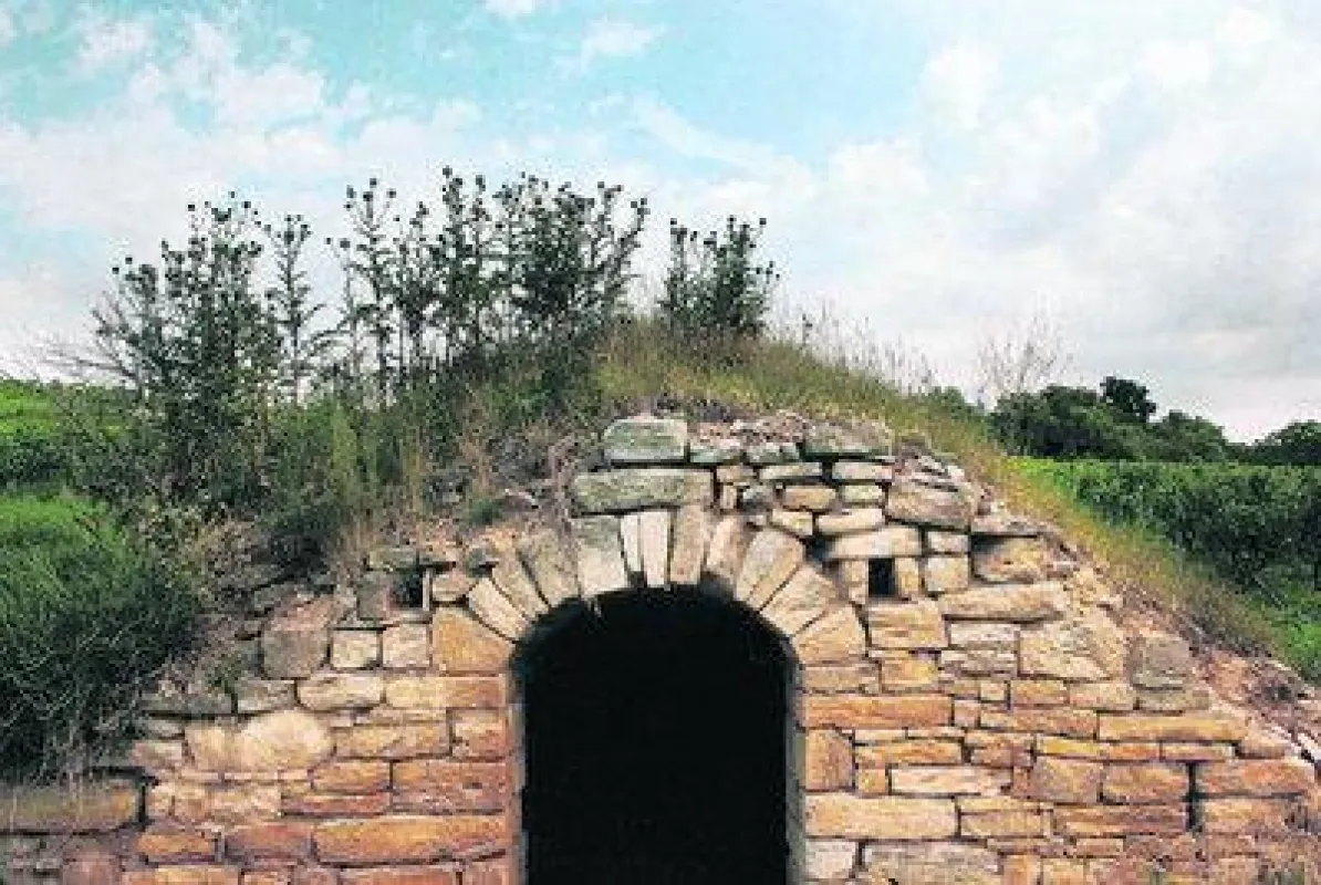 Reiz alter Weinberghütten