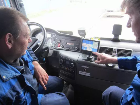 Bild: Anwendertest: EGO FTS verbessert den Fahrstil im Friedrich-Kicherer-Fuhrpark