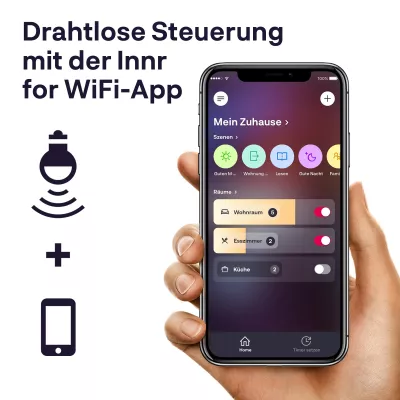 Bild: Smart-Lighting-Spezialist Innr ergänzt sein bewährtes Zigbee-Portfolio um preisleistungstarke WiFi-Lampen