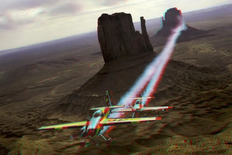 Bild: 3D Effekte im Monument Valley
