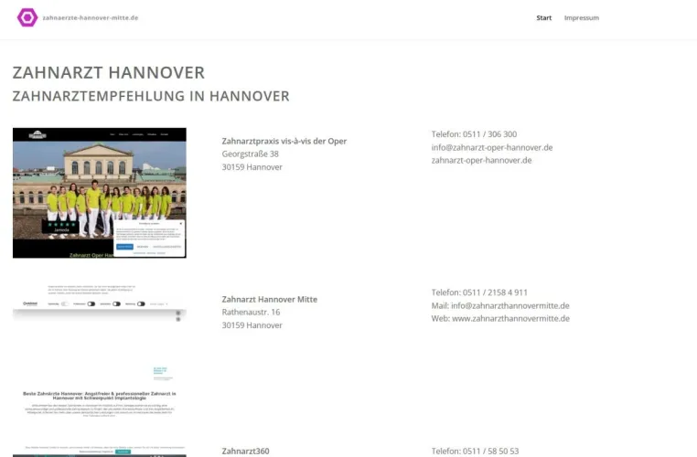 Bild: Zahnärzte in HannoverMitte: Kompetenz im Herzen der Stadt