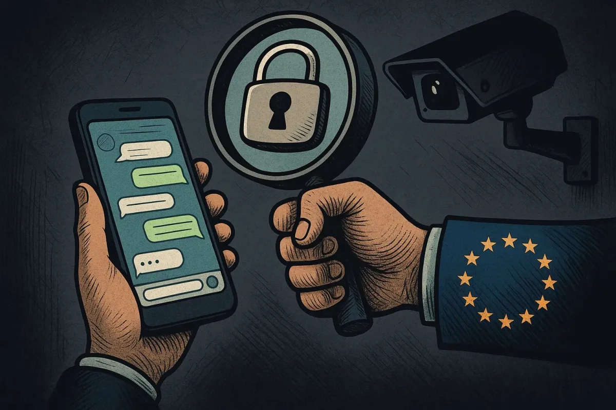 Symbolbild Chatkontrolle: Kritik an Überwachung verschlüsselter Kommunikation durch die EU