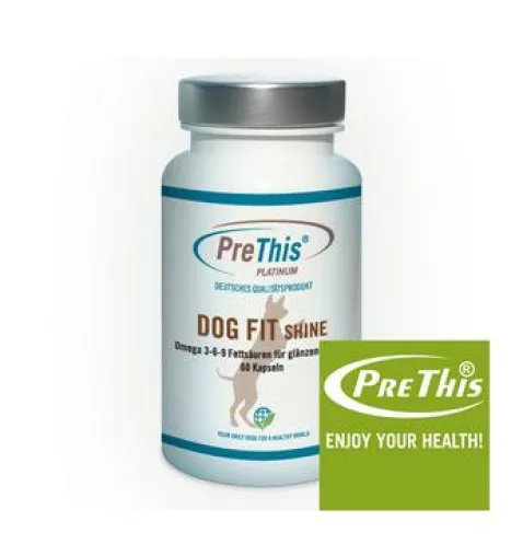Bild: DOG FIT shine für glänzendes Hundefell neu bei Gesund24h