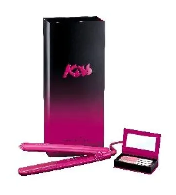 Bild: GHD Pink Styler KISS & Lip Gloss bei hairvivor