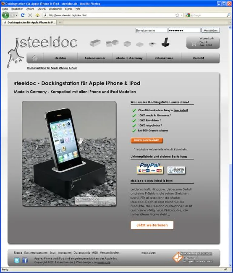 steeldoc Dockingstation