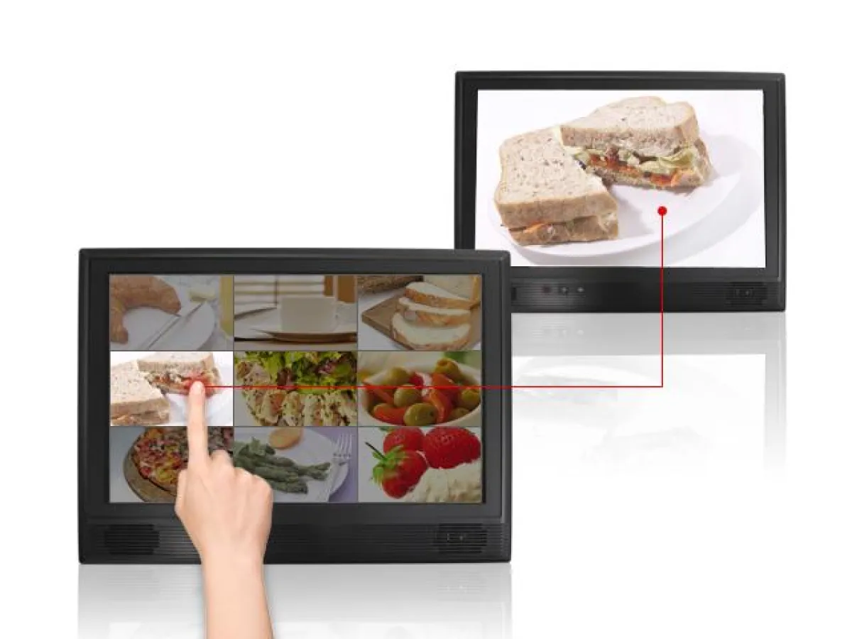 le clou Touchscreen-System in 10,2 Zoll mit einer Ebene