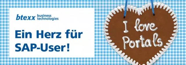 Bild: btexx auf dem DSAG Jahreskongress 2013: Ein Herz für SAP-User