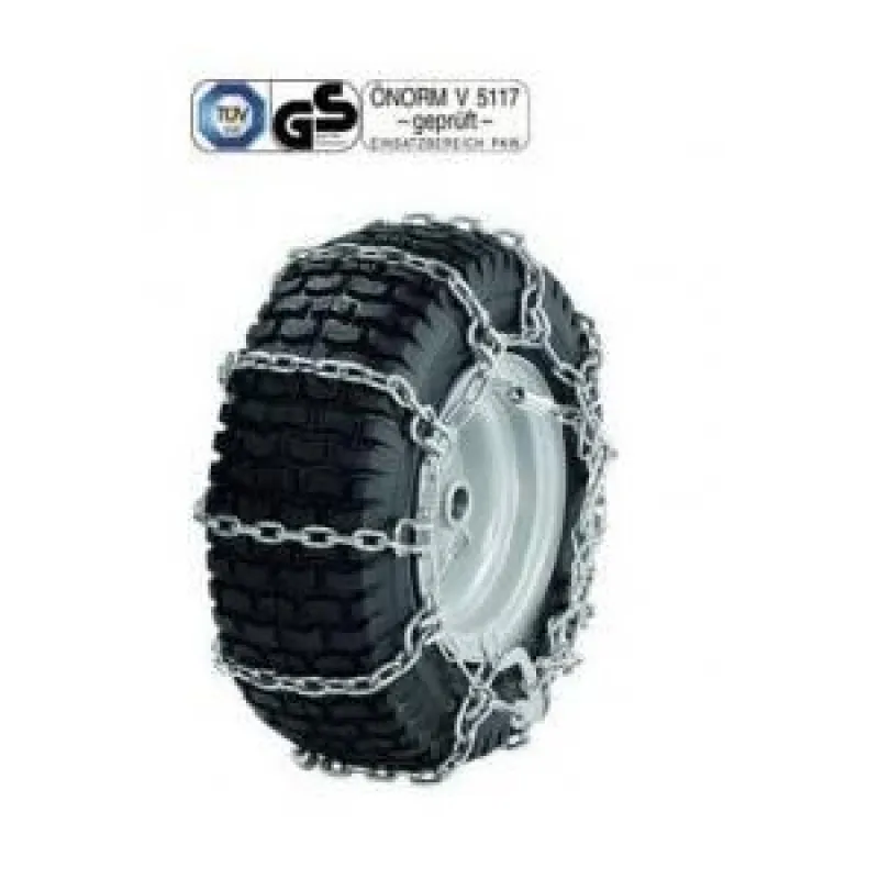 Schneeketten garantieren Gabelstaplern guten Grip im Winter
