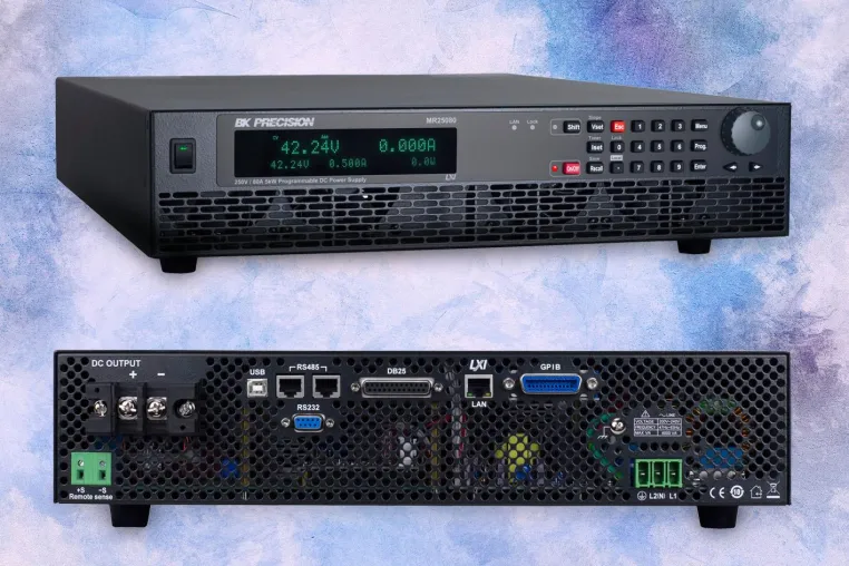 MR-Serie von B+K Precision - Mehrbereichs-DC-Stromversorgungen bis zu 1000 V oder 80 A Bild: MR-Serie von B+K Precision - Mehrbereichs-DC-Stromversorgungen bis zu 1000 V oder 80 A