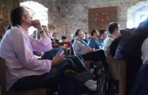 Bild: castlecamp 2.0: E-Touristiker treffen sich auf Burg Kaprun / Diskussion über den Stand im Social Web