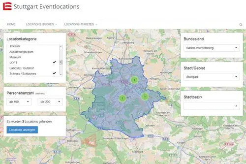 Bild: Nicht nur für Schwaben interessant: Eventlocation-Portal für Stuttgart seit August online