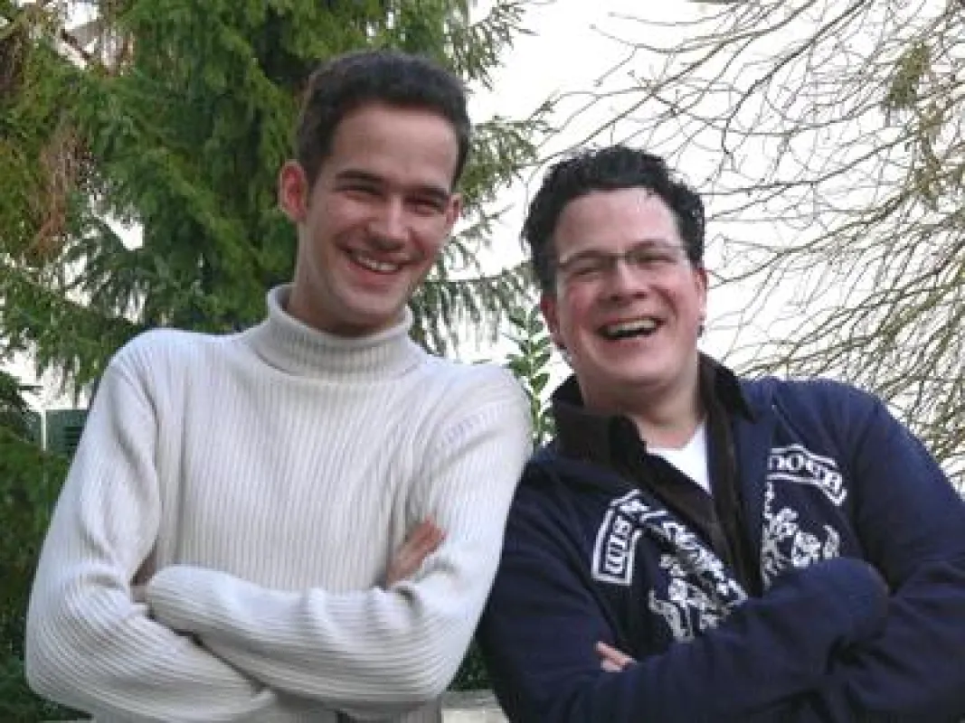 Sebastian Koch (links) und Kevin Weimar)