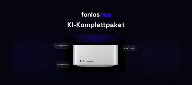 Bild: fonlos neo launcht KI-Komplettpaket für den Mittelstand: Hardware, KI-Agenten und Beratung aus einer Hand