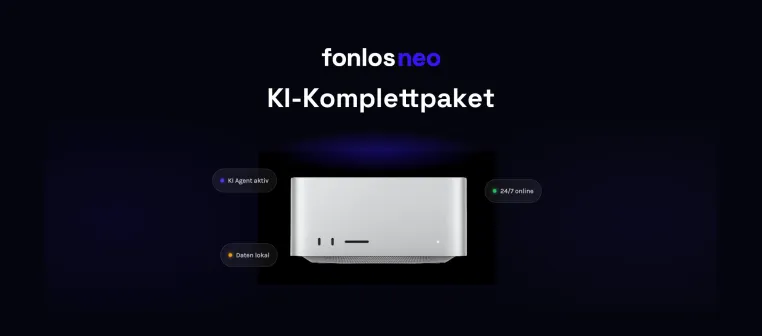 fonlos neo launcht KI-Komplettpaket für den Mittelstand: Hardware, KI-Agenten und Beratung aus einer Hand Bild: fonlos neo launcht KI-Komplettpaket für den Mittelstand: Hardware, KI-Agenten und Beratung aus einer Hand