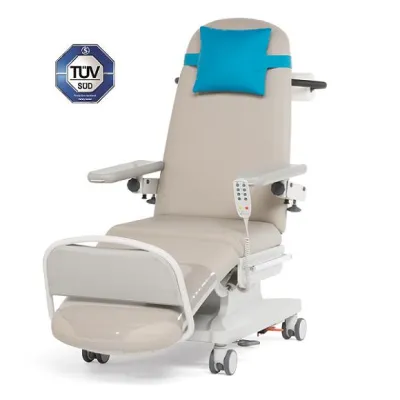 Neue Liegengeneration für die Dialyse - Komfort, Ergonomie und Effizienz im Fokus. Bild: Neue Liegengeneration für die Dialyse - Komfort, Ergonomie und Effizienz im Fokus.