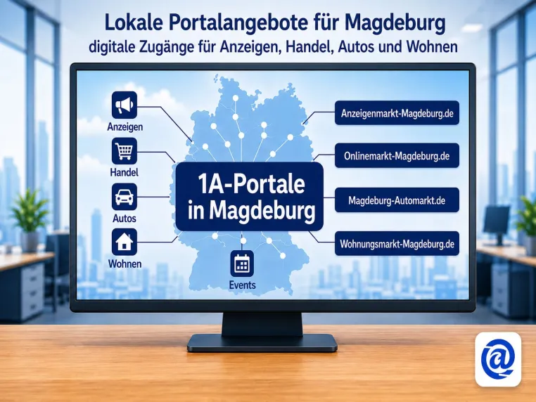 Bild: Magdeburg erhält mit 1A-Portale.de zentrale Einstiege für lokale Angebote und Handel