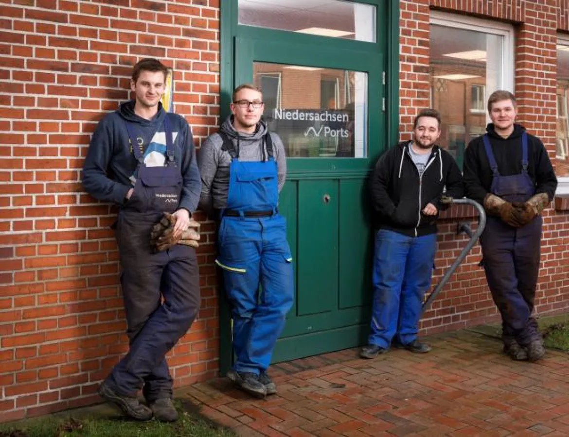 Diese Azubis planen beim Infotag Ausbildung mit.