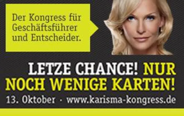 Bild: Hochkarätig besetzter Kongress für Geschäftsführer und Entscheider