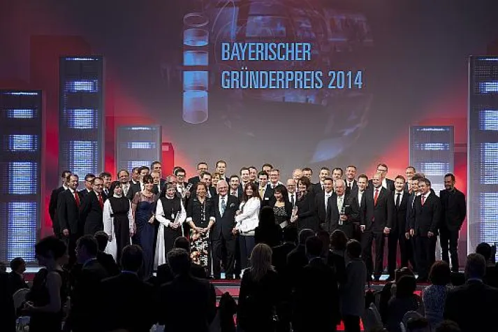 Bild: Preisträger 12. Bayerischer Gründerpreis 2014
