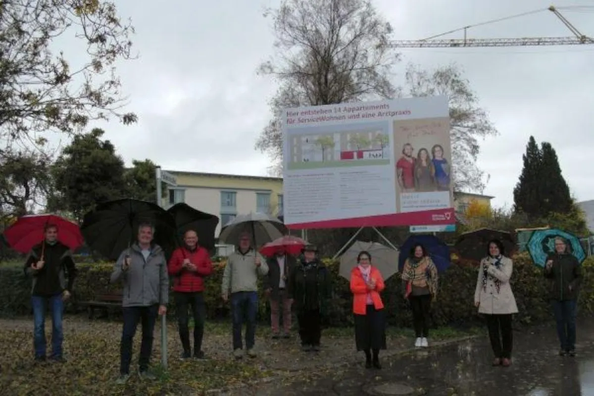 Offizieller Startschuss für „ServiceWohnen komfort“ der Stiftung Liebenau in Brochenzell