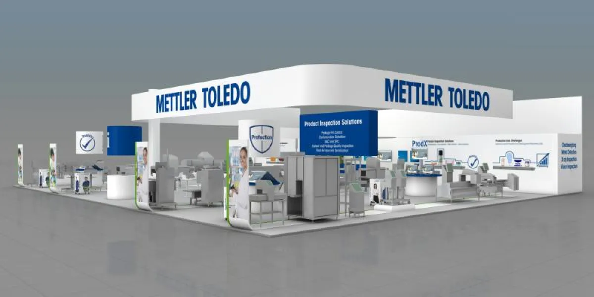 Mettler-Toledo zeigt am Messestand (Halle 11, Stand B55) Inspektionslösungen für Pharma und Food.