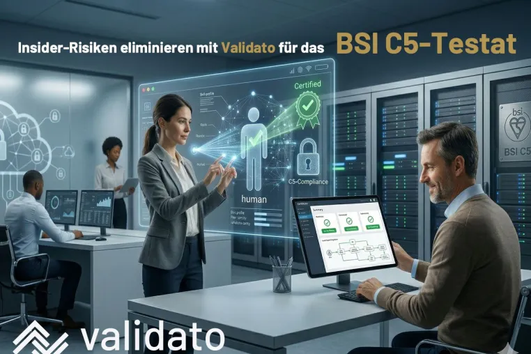 Bild: BSI C5-Personalsicherheit meistern: validato.com automatisiert Background Checks für Cloud-Anbieter 