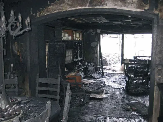 Bild: Elektrizität und menschliches Fehlverhalten sind Hauptursachen für Brandschäden