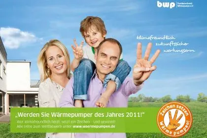 Bild: "Wärmepumper des Jahres" werden und drei Jahre Strom gewinnen