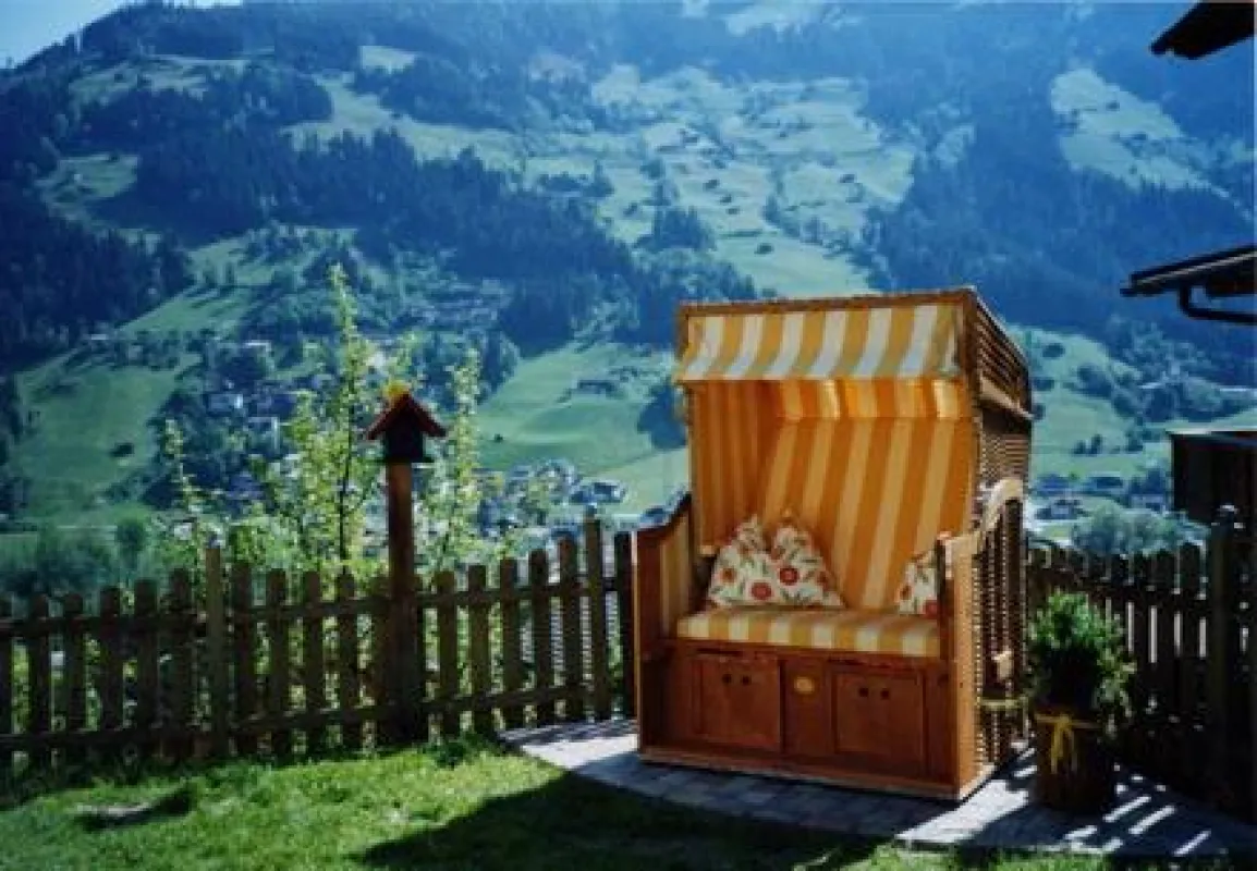 Strandkorb in den Alpen