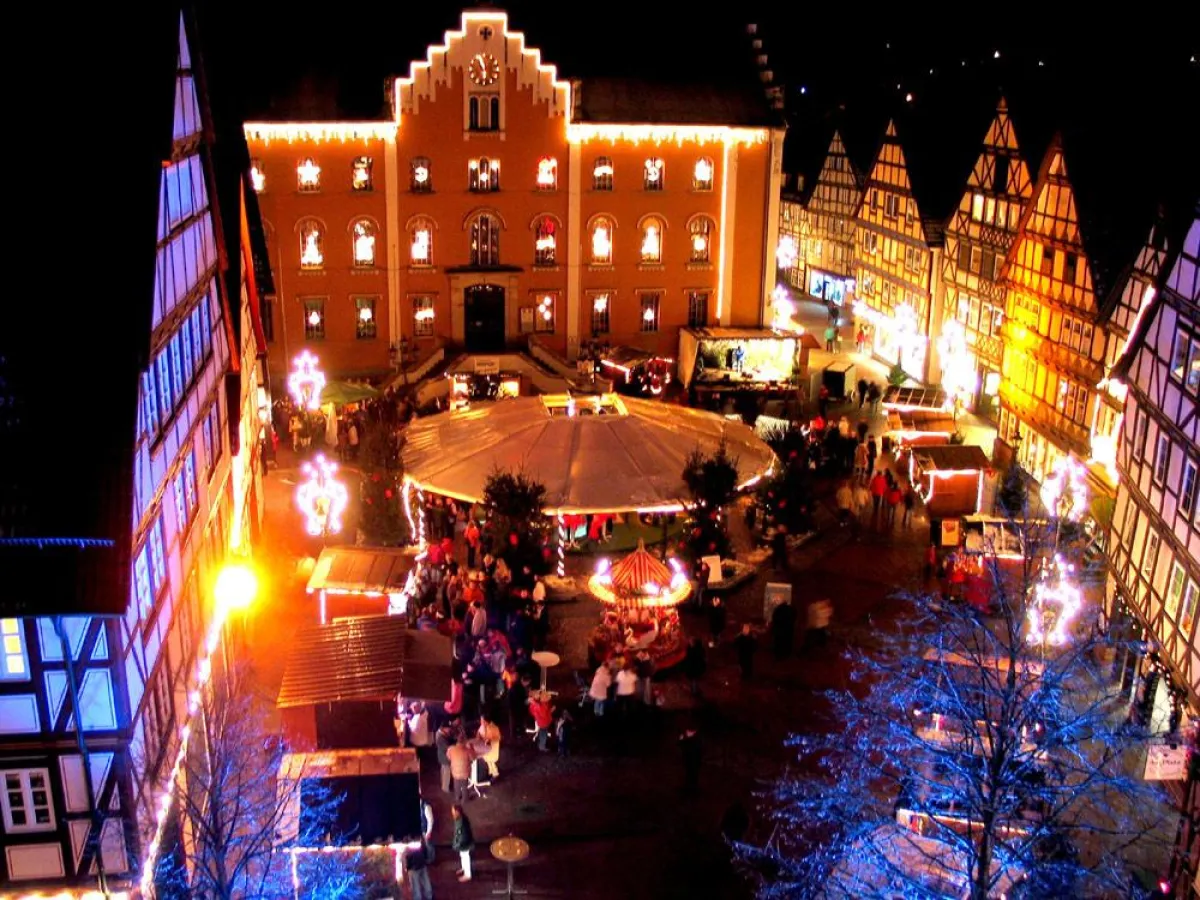 Weihnachtsmarkt Hofgeismar; (c) Stadt Hofgeismar
